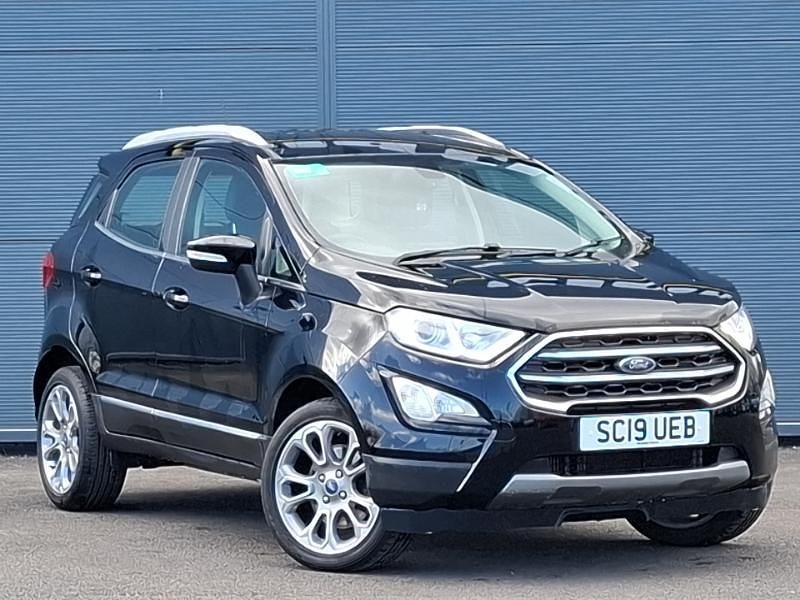 Used Ford Ecosport Titanium 125 HP (91 kW) 2019 Black SUV