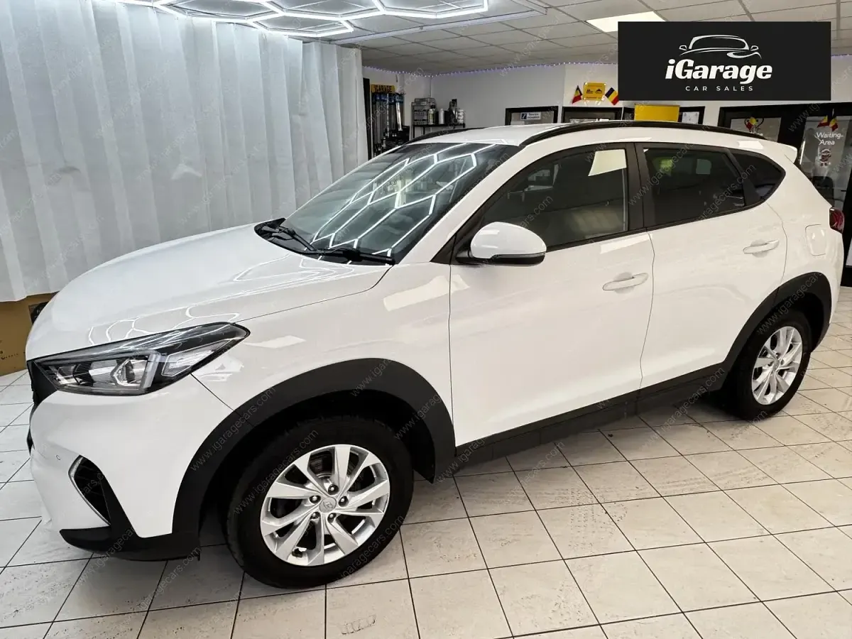 Begagnad Hyundai Tucson SE 136 HK (100 kW) 2019 Vit SUV