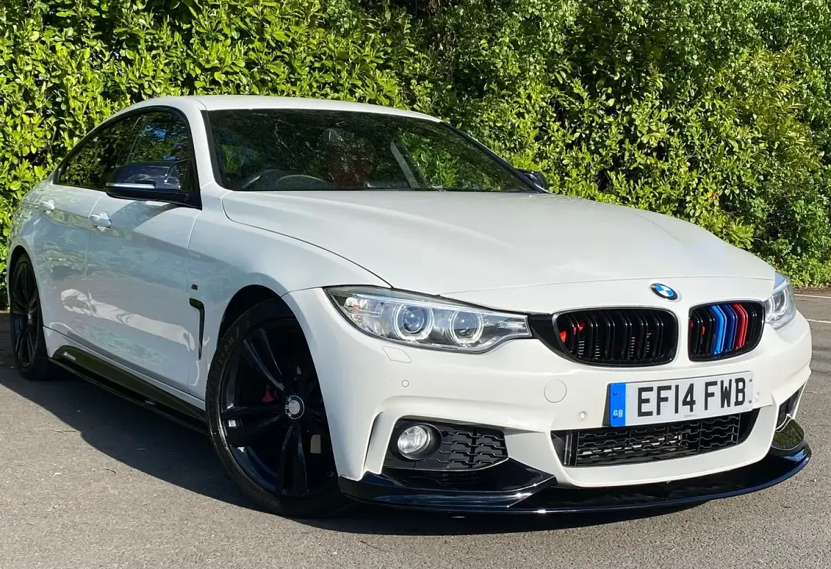 Used BMW 420 M Sport 2014 White Coupe