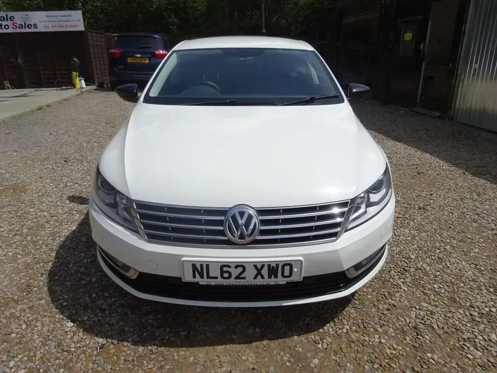 Used VW CC GT 140 HP (102 kW) 2012 White Sedan