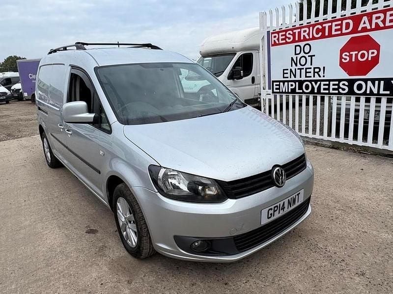 Silver Used 2014 VW Caddy Maxi Highline MPV | £2,755 (Good price) - Image 1/4