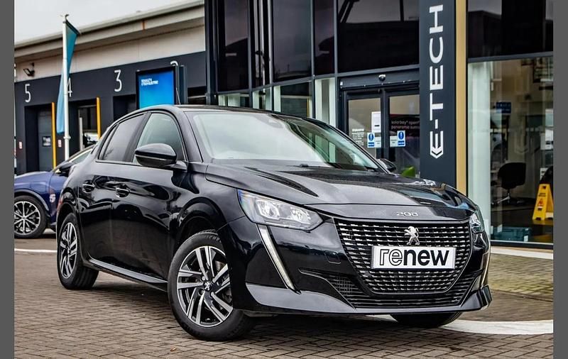 Used Peugeot 208 Active+ 101 HP (74 kW) 2023 Black Hatchback