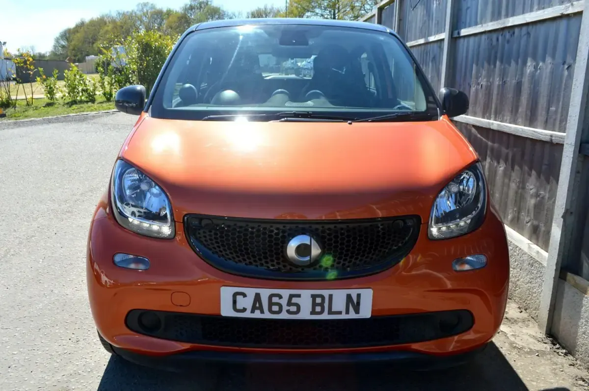 Używany Smart ForFour Premium 90 KM (66 kW) 2015 Pomarańczowy Hatchback