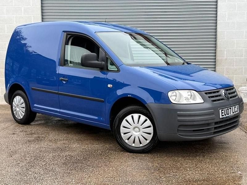 Used VW Caddy 68 HP (50 kW) 2007 Blue MPV