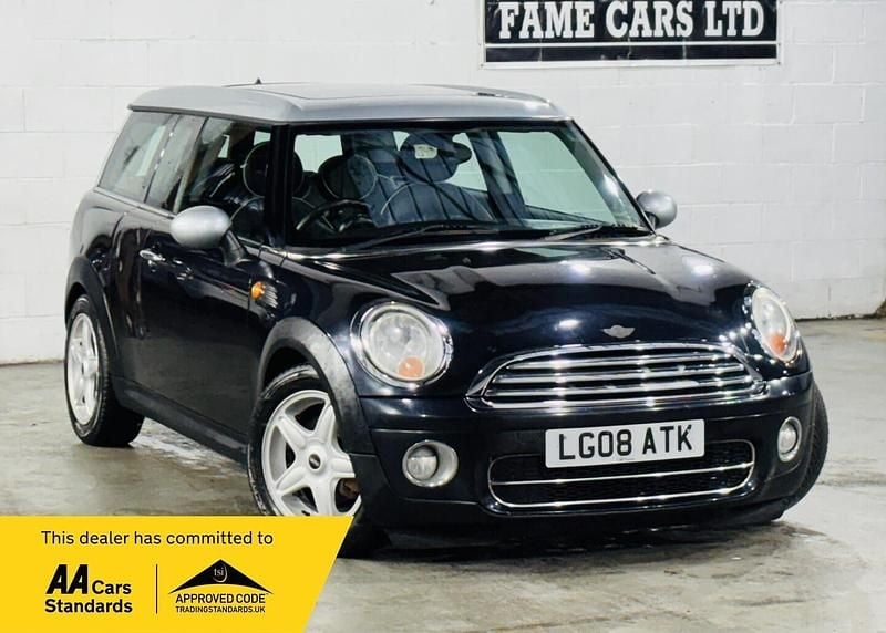 Used Mini Cooper Clubman 110 HP (80 kW) 2008 Black Estate
