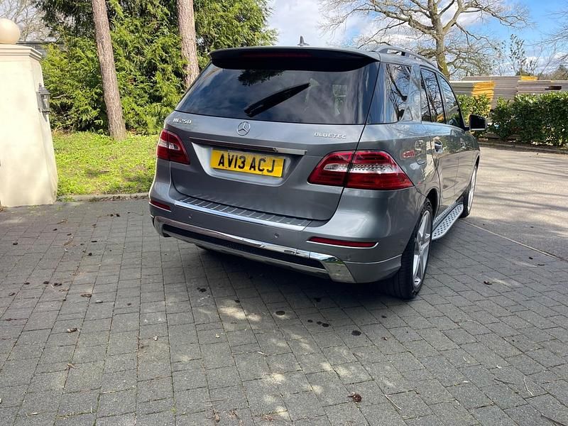 Used Mercedes ML250 AMG 204 HP (150 kW) 2013 Silver SUV