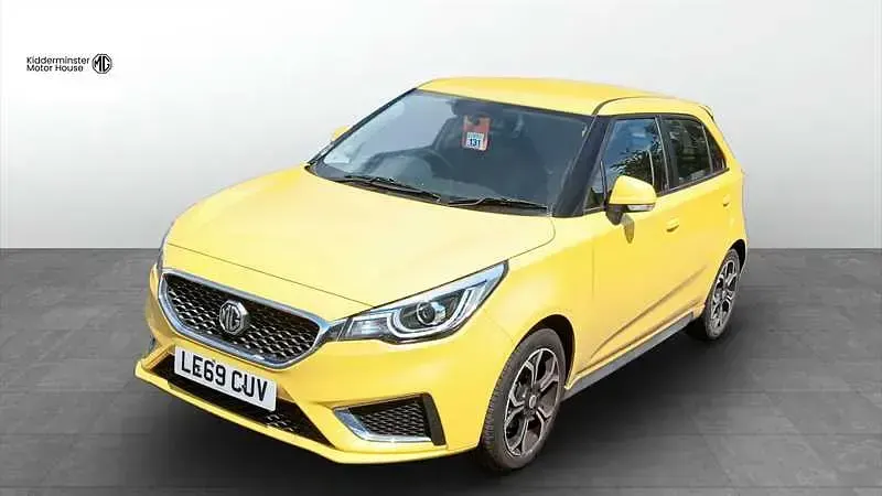 Used MG MG3 Exclusive 106 HP (77 kW) 2020 Yellow Hatchback