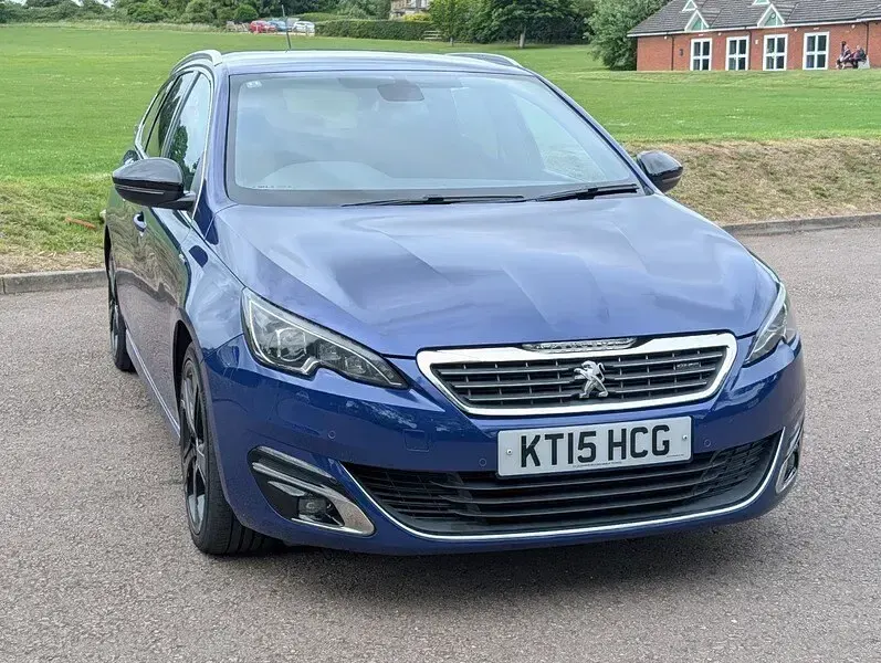 Used Peugeot 308 GT-line 2015 Blue Estate
