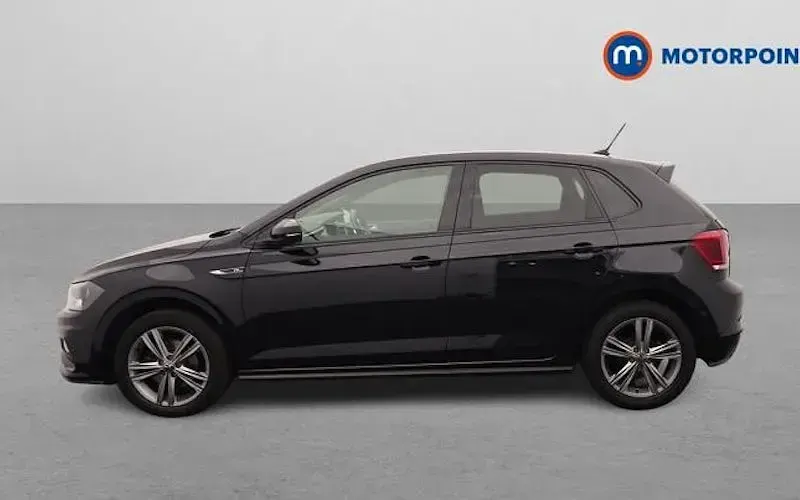 Used VW Polo R-line 110 HP (80 kW) 2021 Black Hatchback