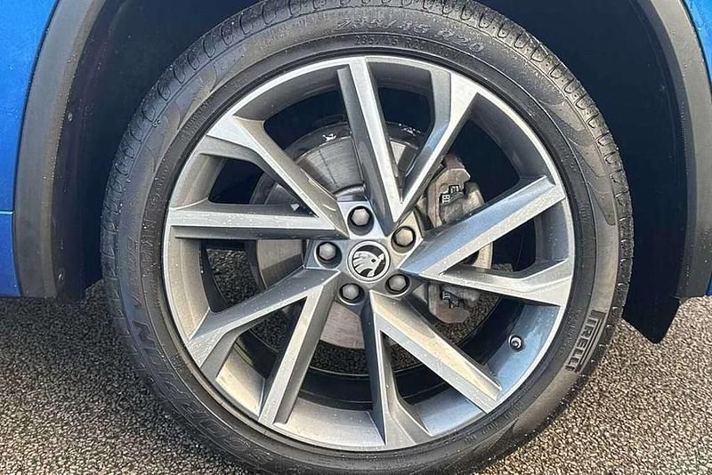 Used Skoda Kodiaq SportLine 150 HP (110 kW) 2022 Blue SUV