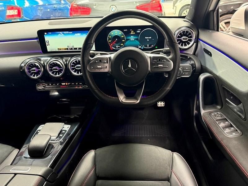 Used Mercedes A180 AMG Line Premium 116 HP (85 kW) 2018 White Hatchback