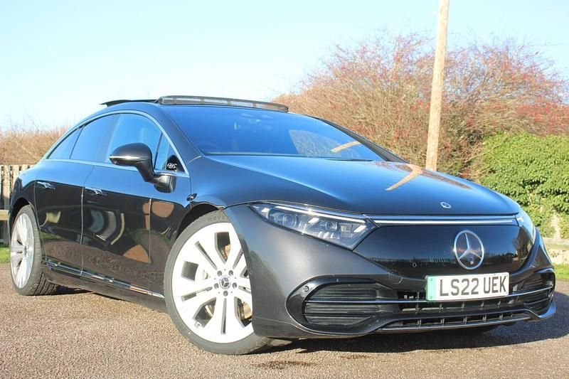 Grey Used 2022 Mercedes EQS450+ Exclusive Luxury Sedan | £34,690 (Good price) - Image 1/3