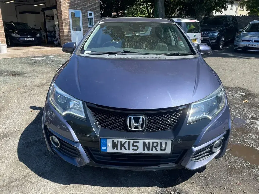 Used Honda Civic SE Plus 120 HP (88 kW) 2015 Blue Estate
