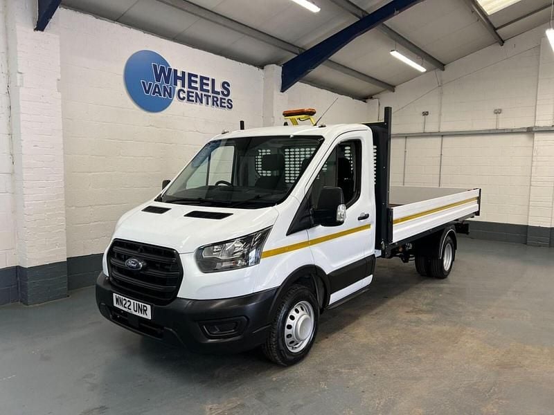 White Used 2022 Ford Transit S | £24,790 (Expensive) - Image 1/4