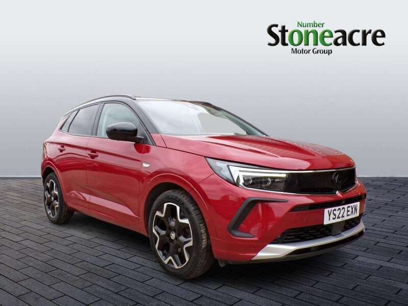Red Used 2022 Vauxhall Grandland X Ultimate SUV | £20,895 (Expensive) - Image 1/4