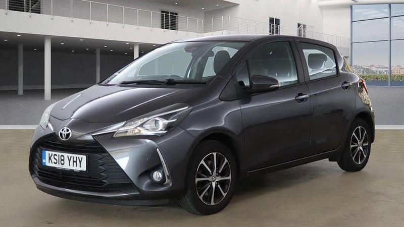 Grey Used 2018 Toyota Yaris Hatchback | £9,995 (Fair price) - Image 1/4