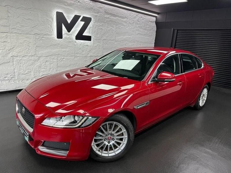 Red Used 2017 Jaguar XF Prestige Sedan | £7,265 (Fair price) - Image 1/3