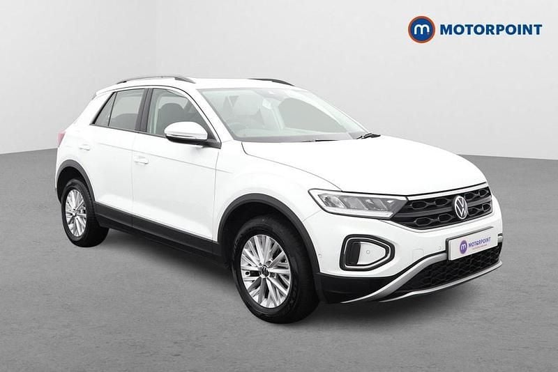 White Used 2023 VW T-Roc Life SUV | £21,299 (Good price) - Image 1/4