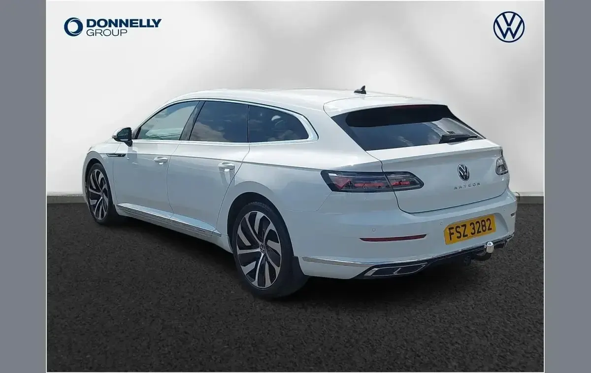 Used VW Arteon R-line 150 HP (110 kW) 2021 White Hatchback