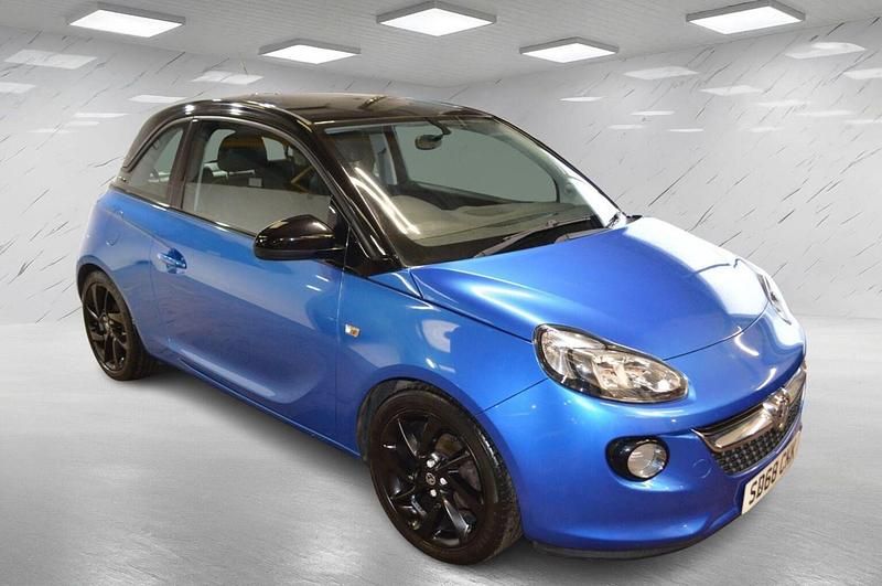Used Vauxhall Adam 69 HP (50 kW) 2018 Blue Hatchback