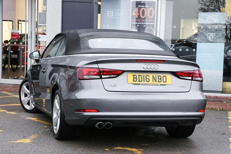 Grey Used 2016 Audi A3 Cabriolet Sport Cabriolet | £10,678 (Good price) - Image 1/3