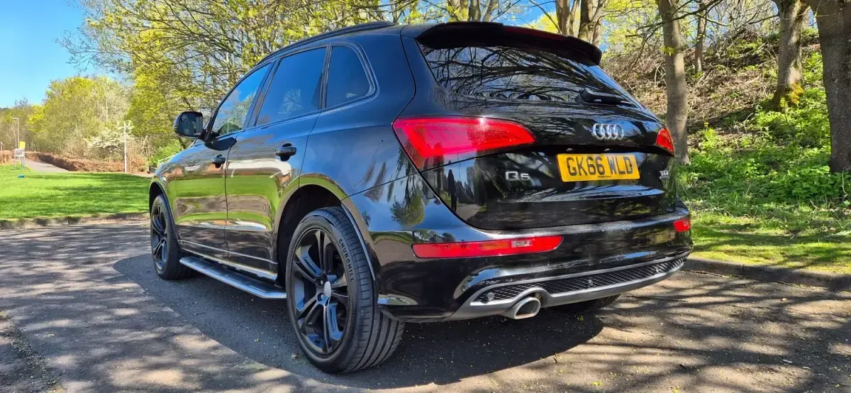 Used Audi Q5 S-line plus 190 HP (139 kW) 2016 Black SUV