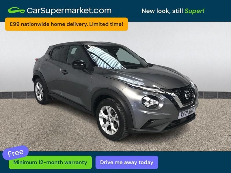Used Nissan Juke N-Connecta 2021 Grey SUV