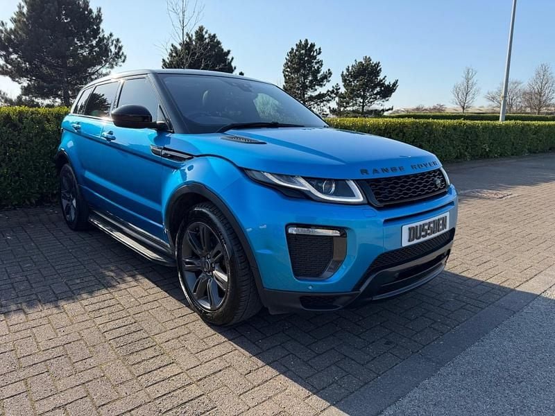 Begagnad Land Rover Range Rover evoque Landmark 2018 Blå Kombi