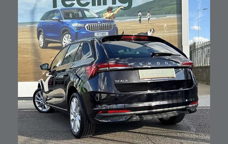 Used Skoda Scala SE L 115 HP (84 kW) 2025 Black magic pearl effect Hatchback