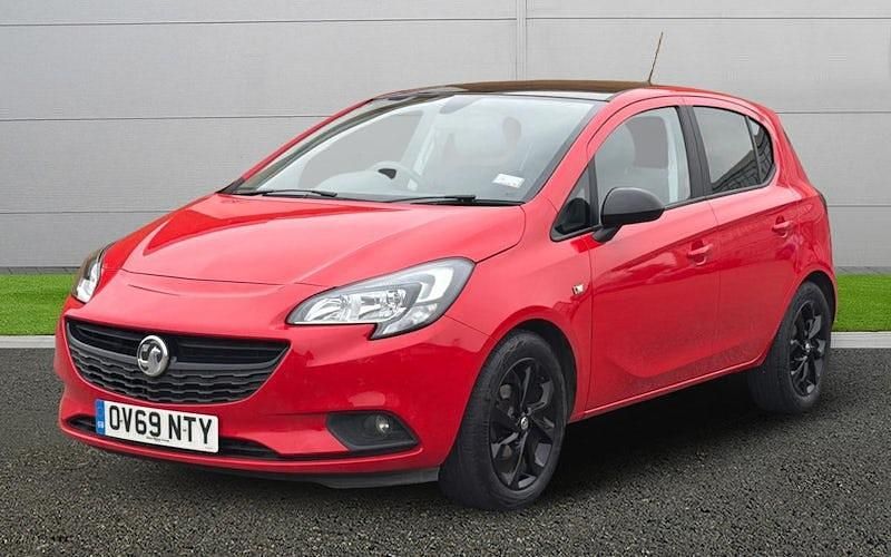 Used Vauxhall Corsa 75 HP (55 kW) 2019 Red Hatchback