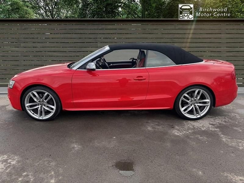 Used Audi S5 Cabriolet Comfort 333 HP (244 kW) 2015 Red Cabriolet