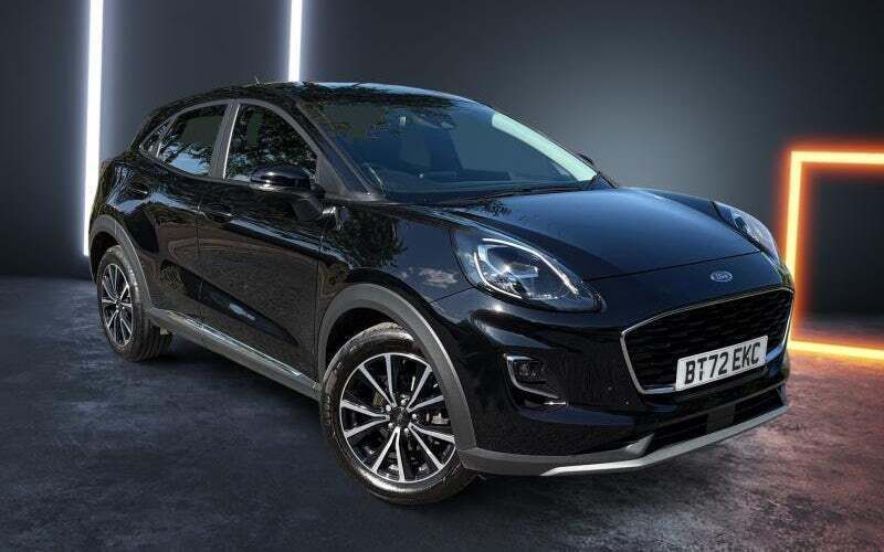 Black Used 2022 Ford Puma Titanium Hatchback | £16,790 (Good price) - Image 1/4