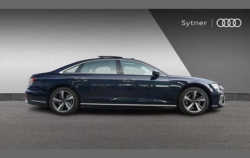 Used Audi A8L Sport 462 HP (339 kW) 2025 Blue Sedan