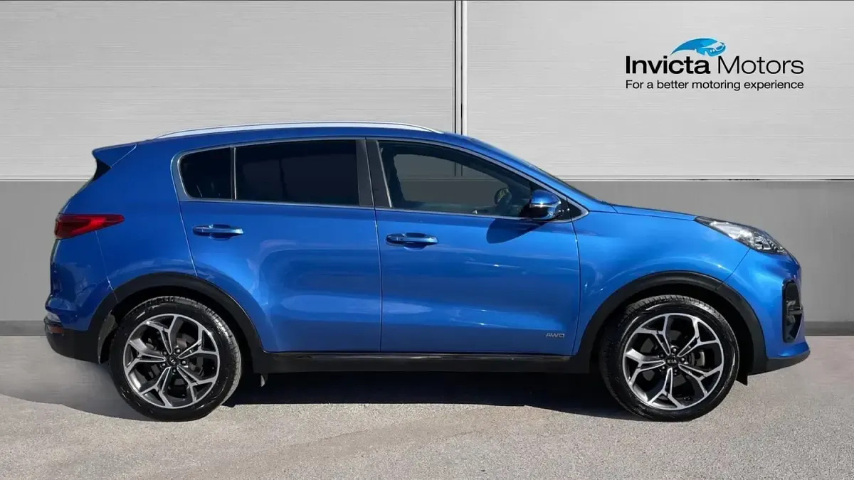 Used Kia Sportage GT-Line 174 HP (127 kW) 2021 Blue SUV