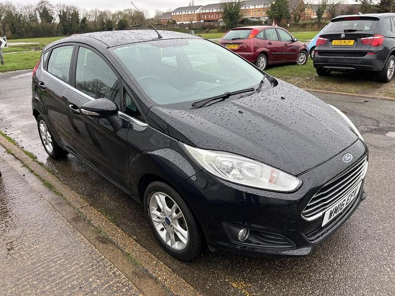 Used Ford Fiesta Zetec 2016 Black Hatchback
