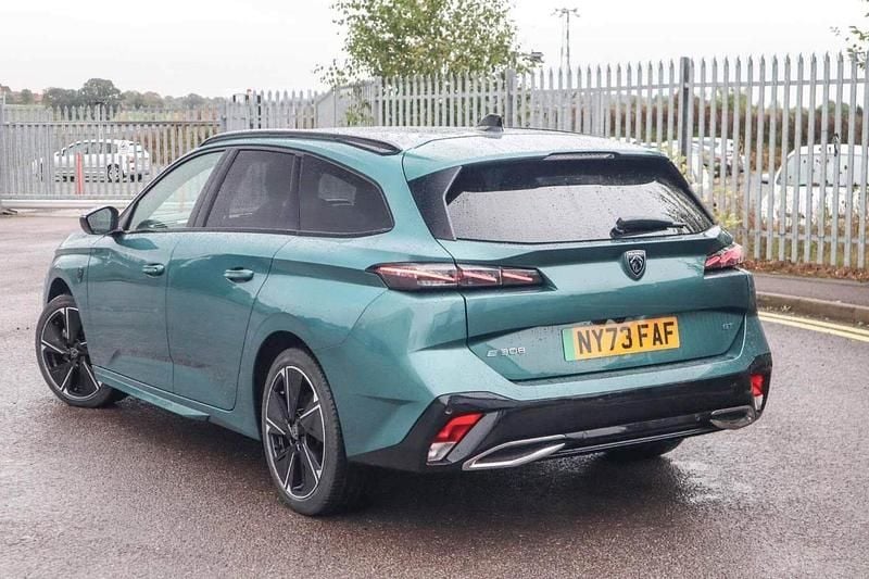 Blue Used 2024 Peugeot e-308 GT Hatchback | £21,052 (Fair price) - Image 1/4