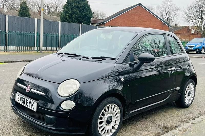 Used Fiat 500 Pop 69 HP (50 kW) 2011 Black Hatchback