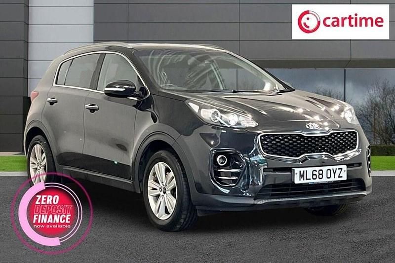 Used Kia Sportage 114 HP (83 kW) 2018 Black SUV