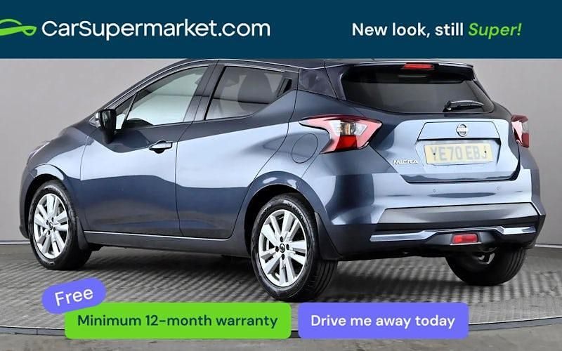 Used Nissan Micra Acenta 101 HP (74 kW) 2020 Grey Hatchback