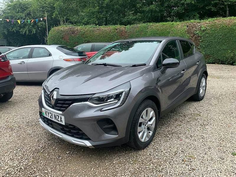 Usado Renault Captur Iconic 2021 Cinzento SUV