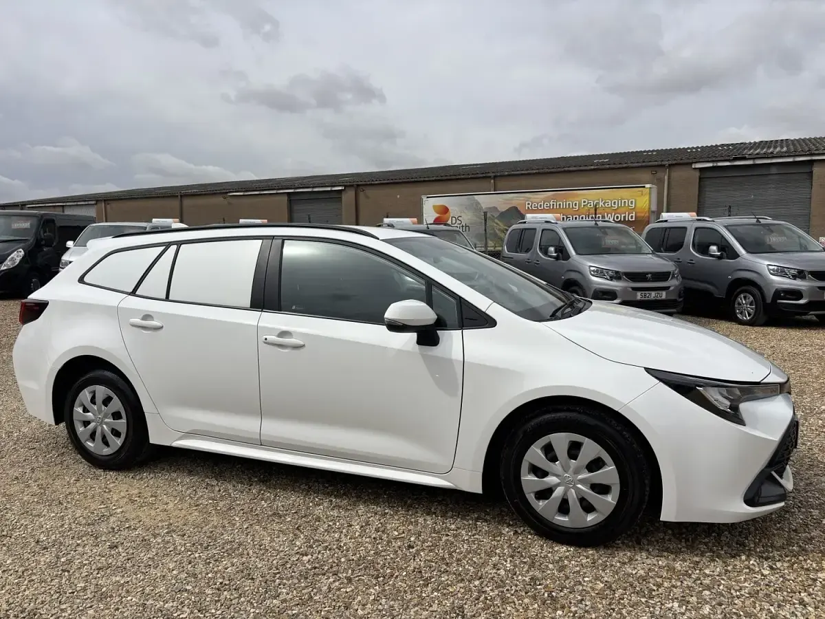 Used Toyota Corolla 2023 White Van