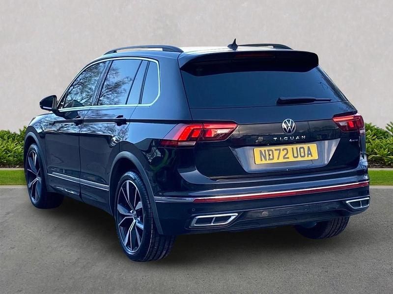 Used VW Tiguan R-line 150 HP (110 kW) 2022 Black SUV