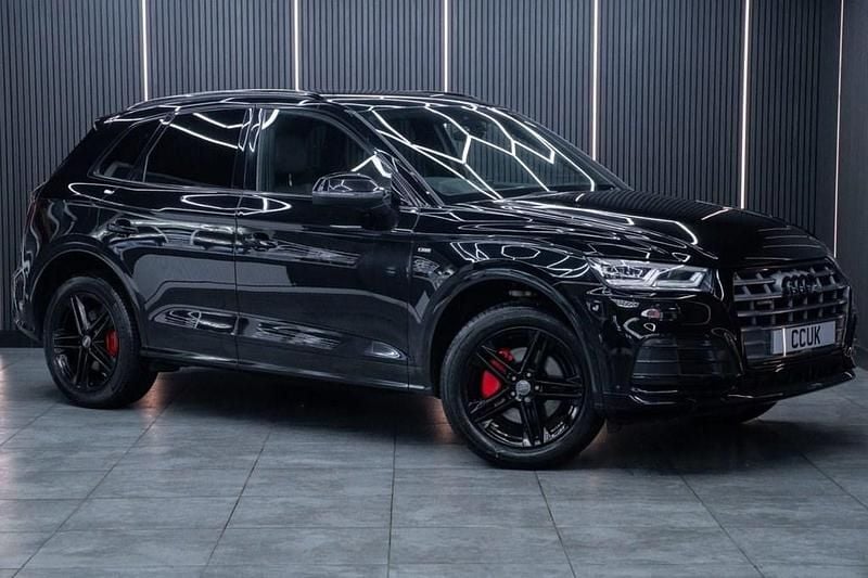 Black Used 2017 Audi Q5 S-Line SUV | £18,821 (Fair price) - Image 1/4
