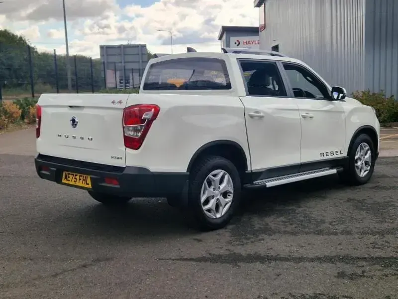 New KGM Musso 2026 White Pickup