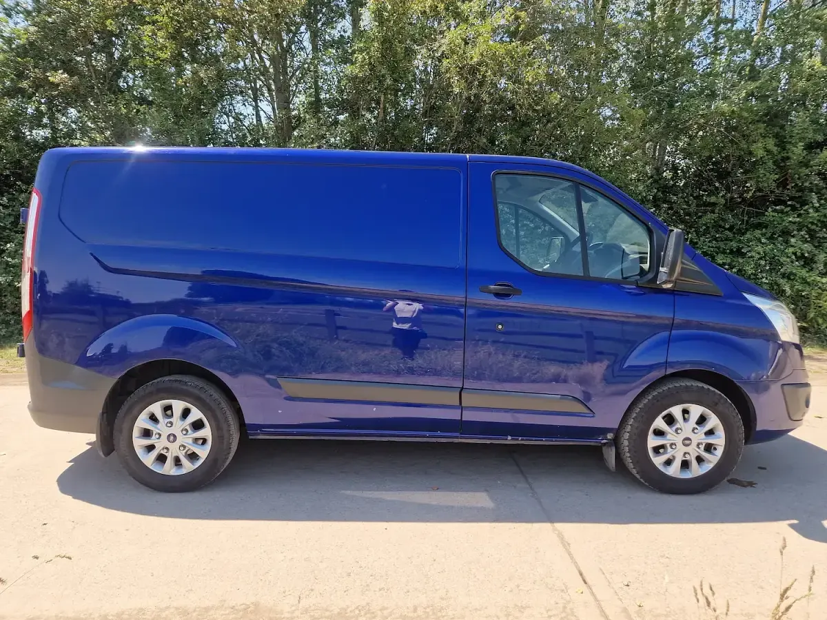 Used Ford Transit Custom Trend 125 HP (91 kW) 2016 Blue Van