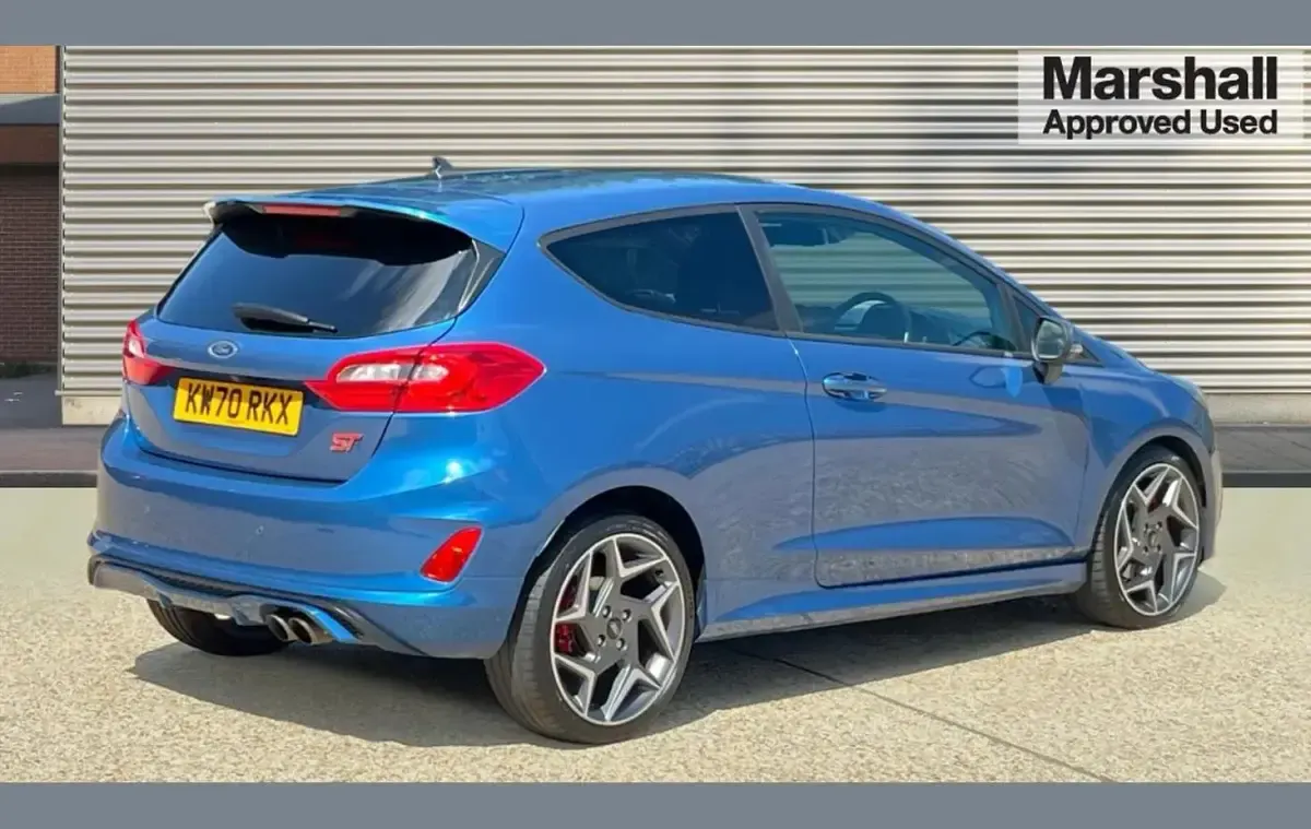 Used Ford Fiesta ST 200 HP (147 kW) 2020 Blue Hatchback