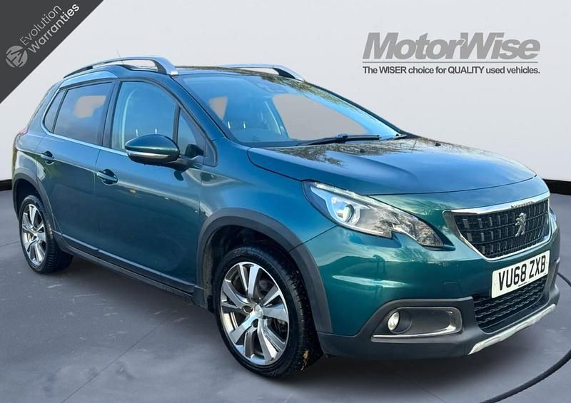 Green Used 2018 Peugeot 2008 Allure Premium SUV | £6,995 (Super price) - Image 1/4