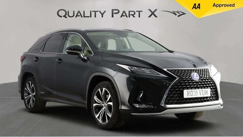 Used Lexus RX450h 2021 Black SUV