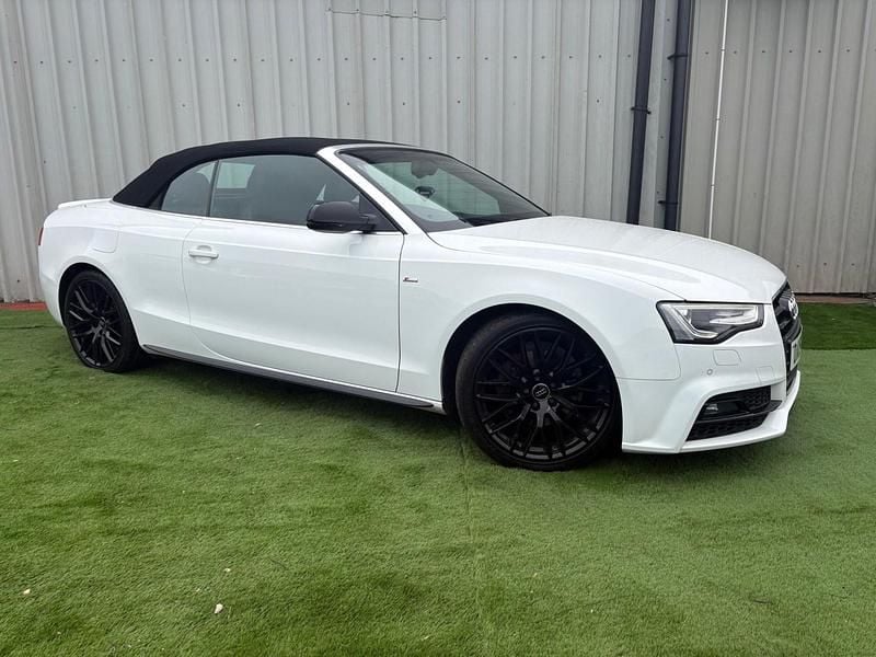 Used Audi A5 Cabriolet S-Line 2015 White Cabriolet