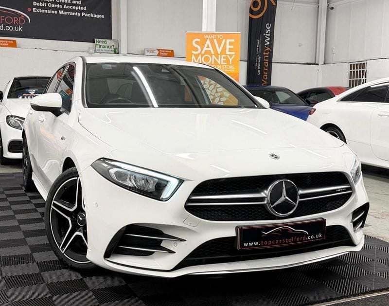 Used Mercedes A35 AMG Executive 2021 White Hatchback